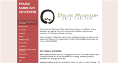 Desktop Screenshot of prairiemountain.org